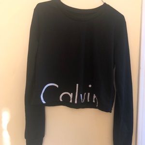 Small Calvin Klein crop top